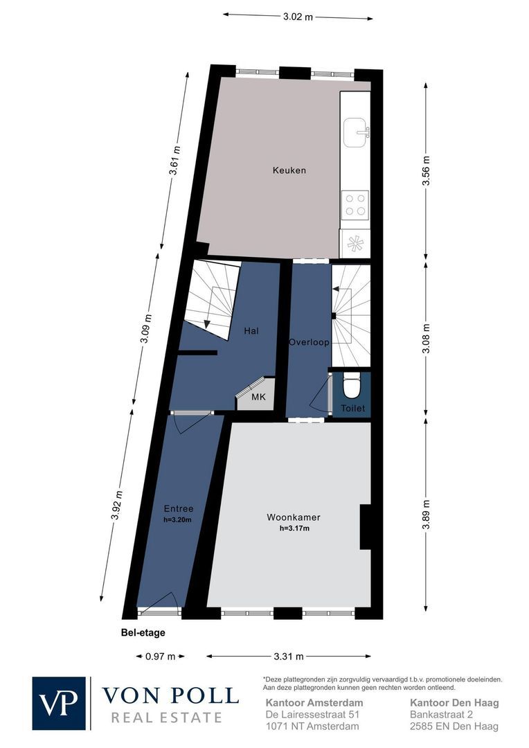 Korte Prinsengracht 23 H, Amsterdam plattegrond-5