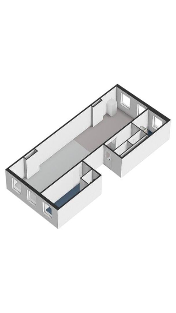 Jacob van Lennepkade 26 2, Amsterdam plattegrond-1
