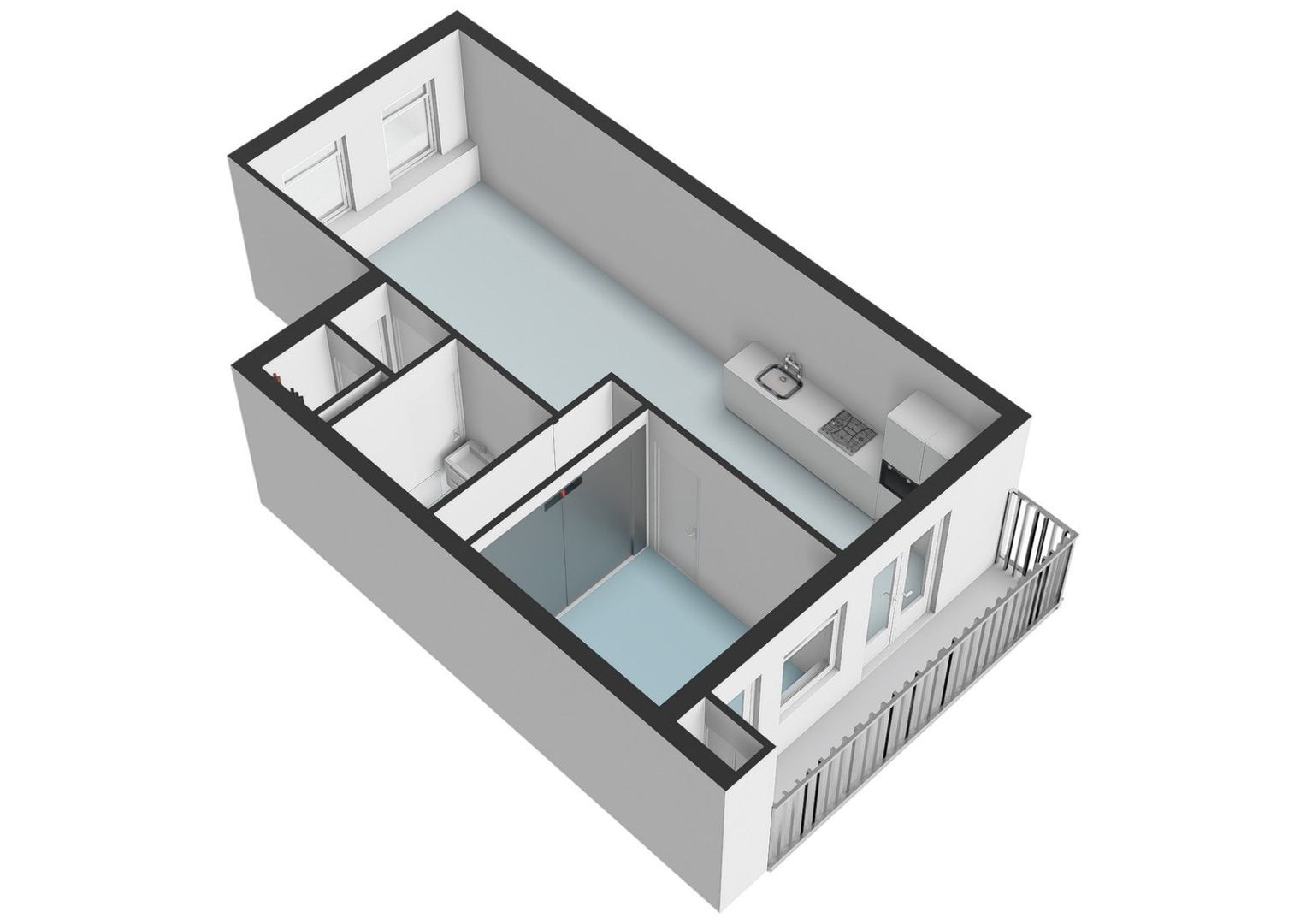 Eerste Atjehstraat 152 C, Amsterdam plattegrond-2