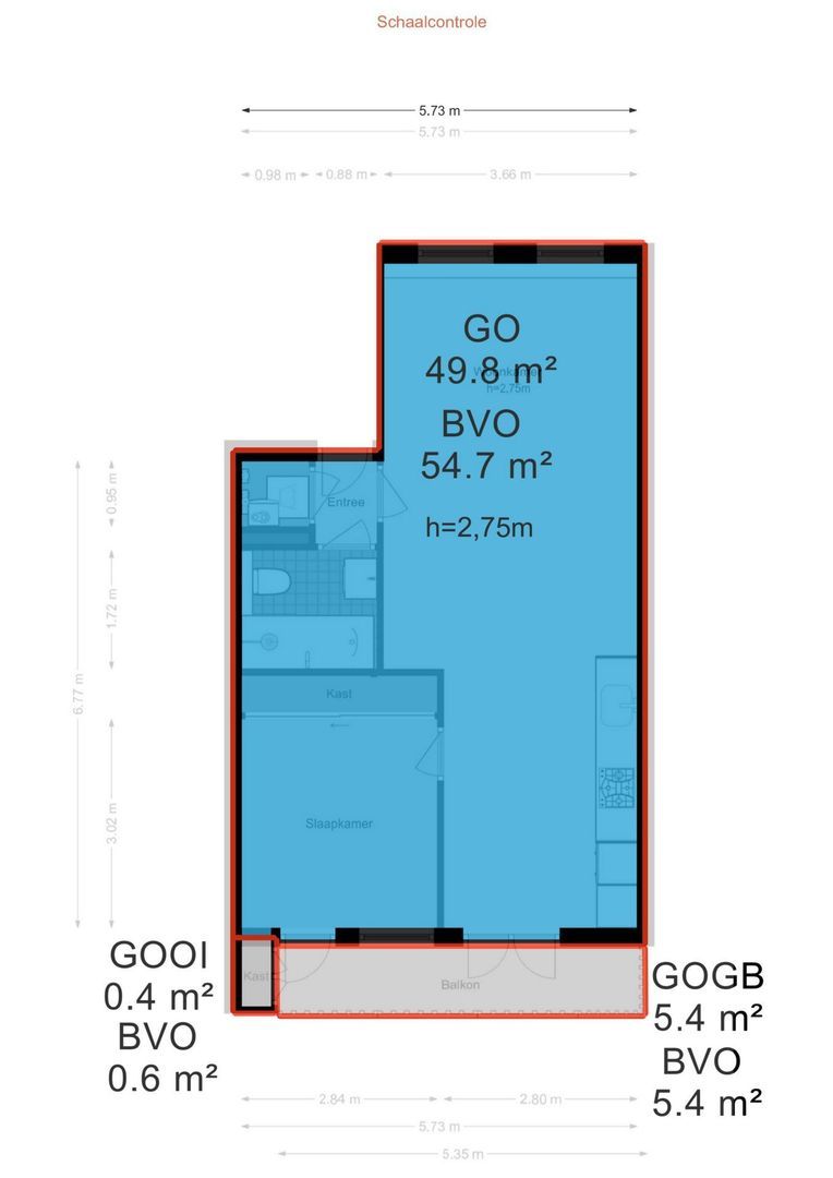 Eerste Atjehstraat 152 C, Amsterdam plattegrond-3