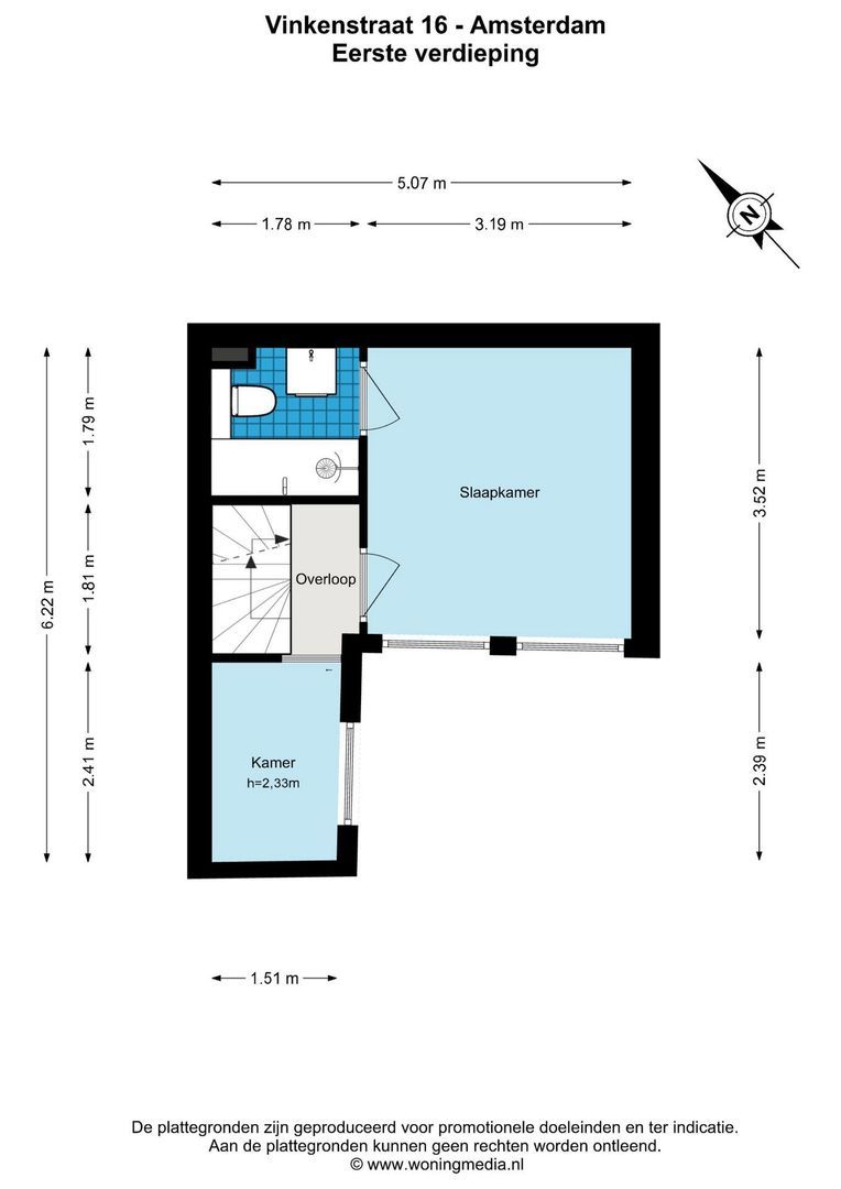 Vinkenstraat 16, Amsterdam plattegrond-2