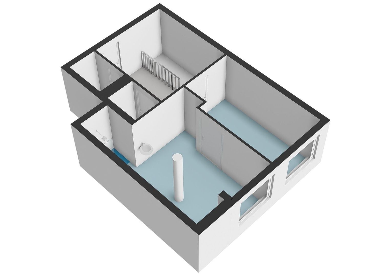 Lijnbaansgracht 369 L, Amsterdam plattegrond-8