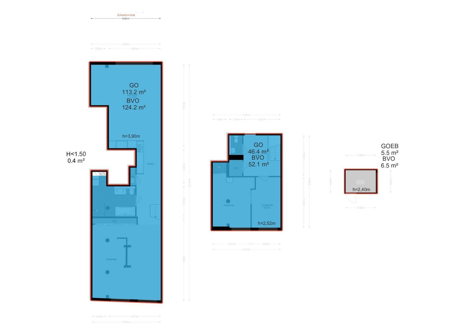 Lijnbaansgracht 369 L, Amsterdam plattegrond-9