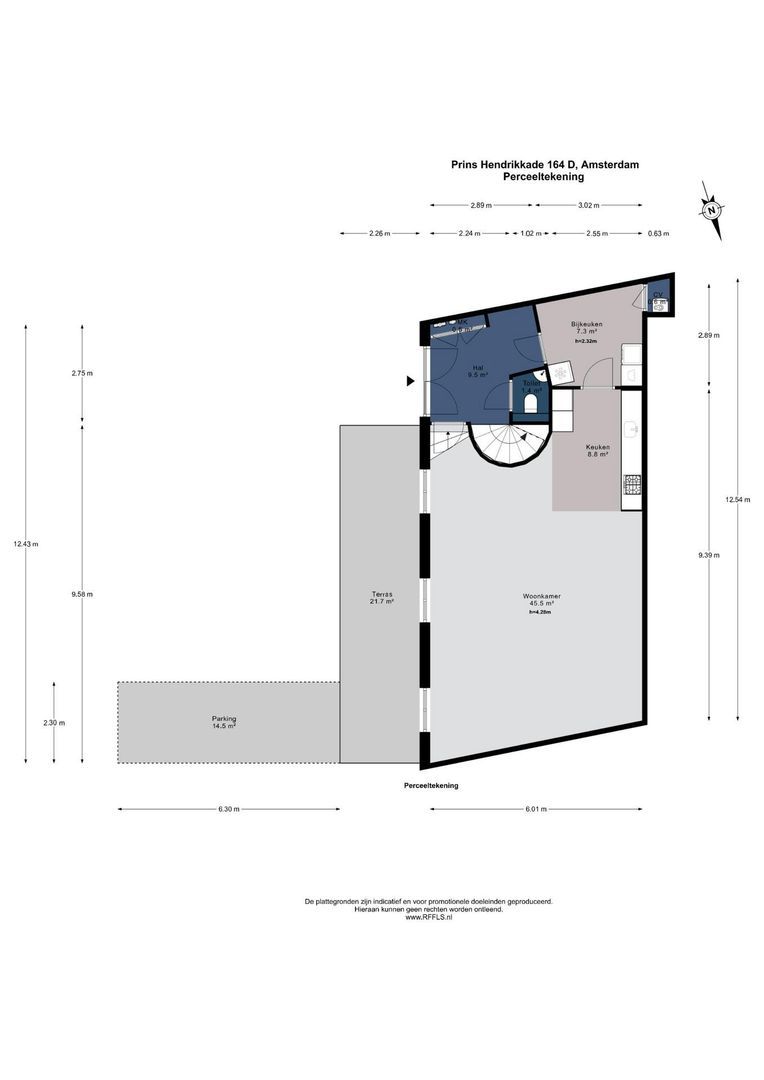 Prins Hendrikkade 164 D, Amsterdam plattegrond-6