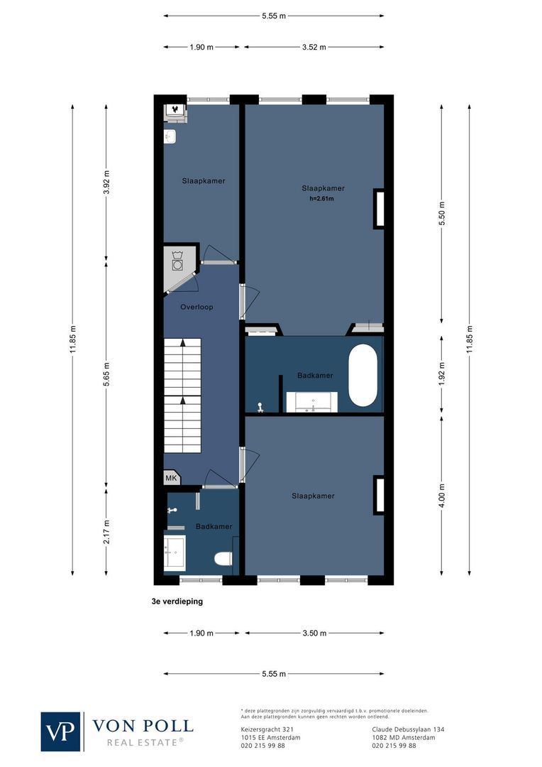 Gijsbrecht van Aemstelstraat 5 3, Amsterdam plattegrond-0
