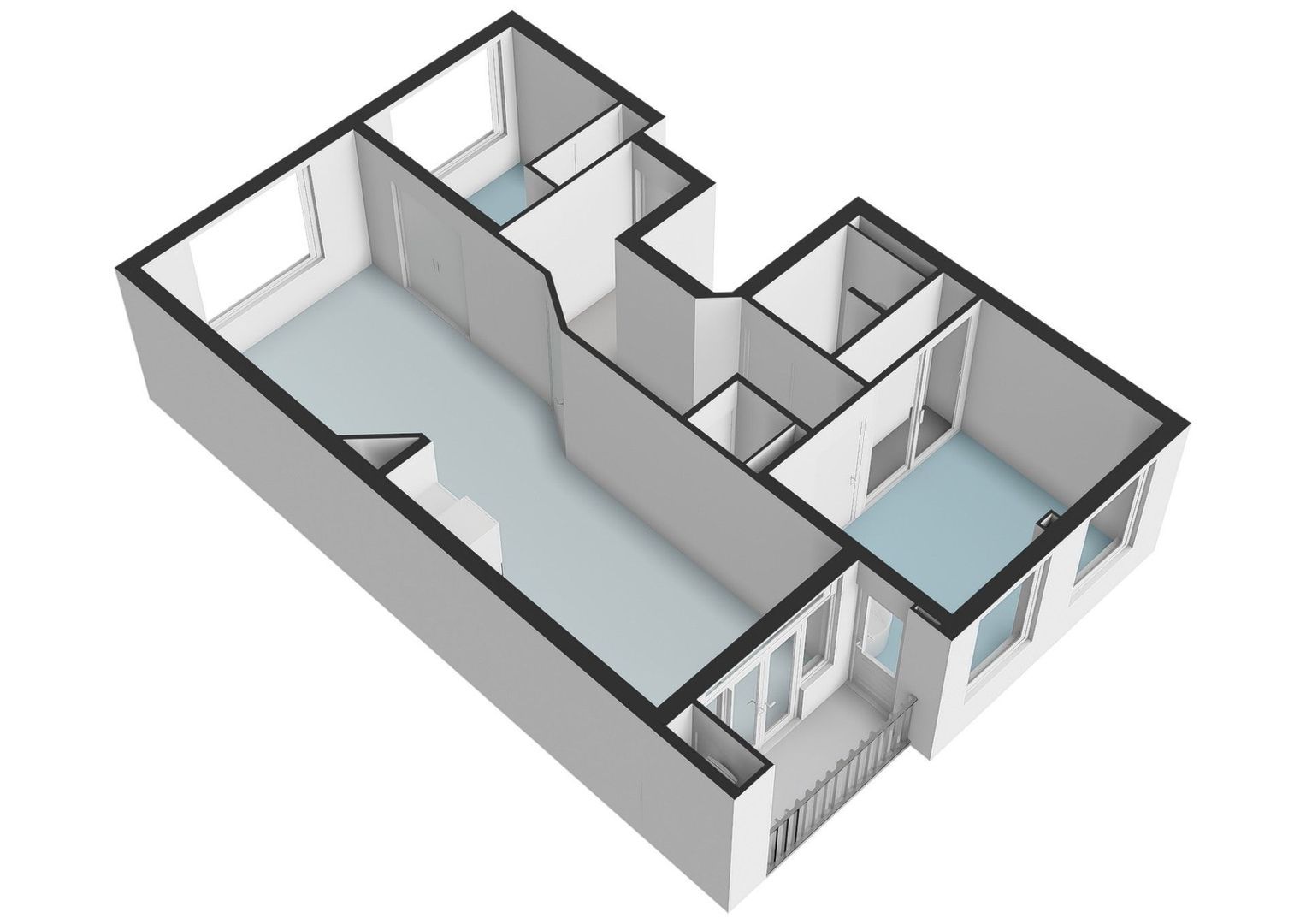 Bonairestraat 23 1, Amsterdam plattegrond-1