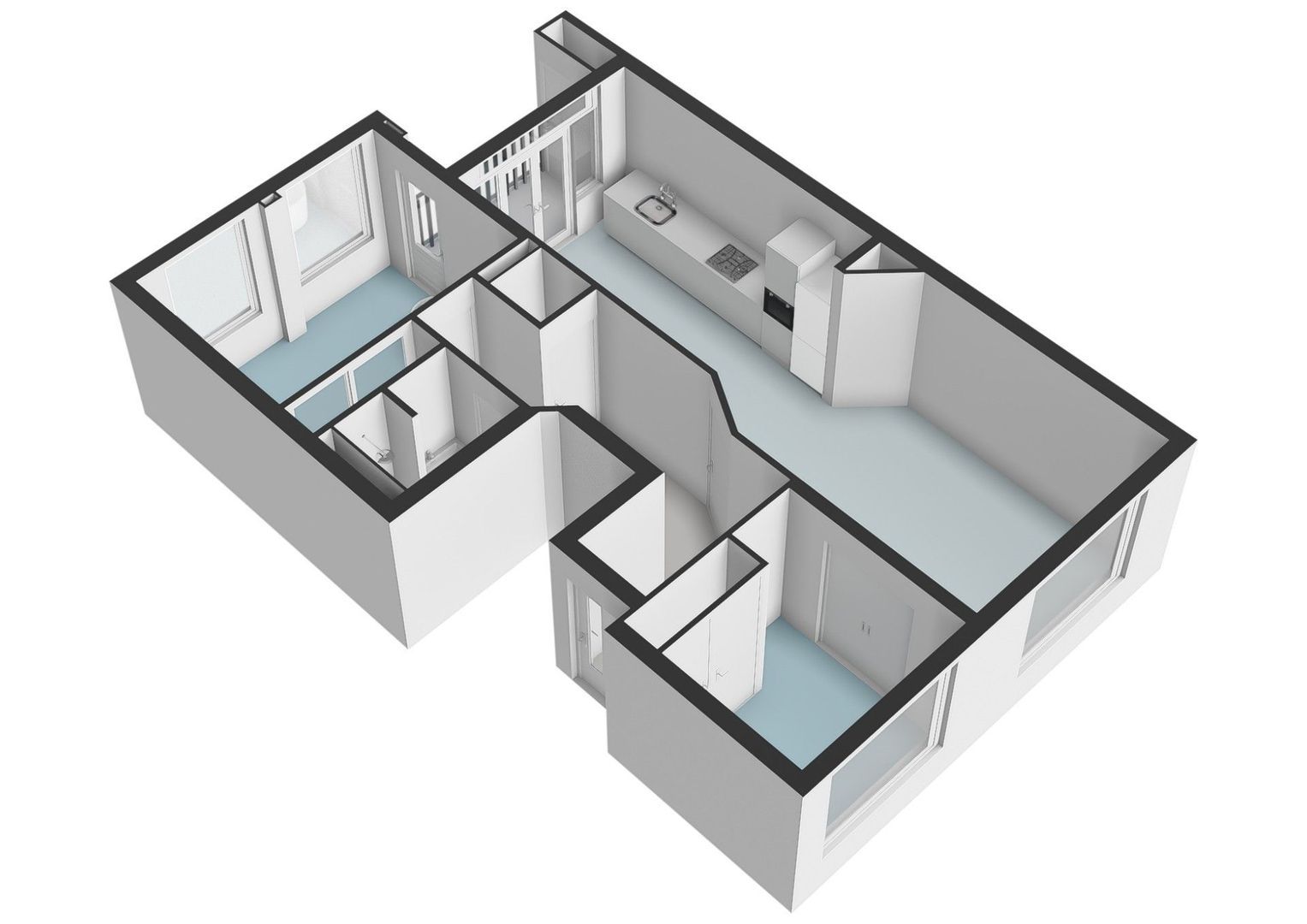 Bonairestraat 23 1, Amsterdam plattegrond-2
