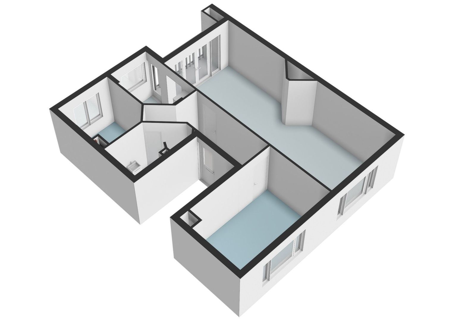 Roerstraat 41 2, Amsterdam plattegrond-1