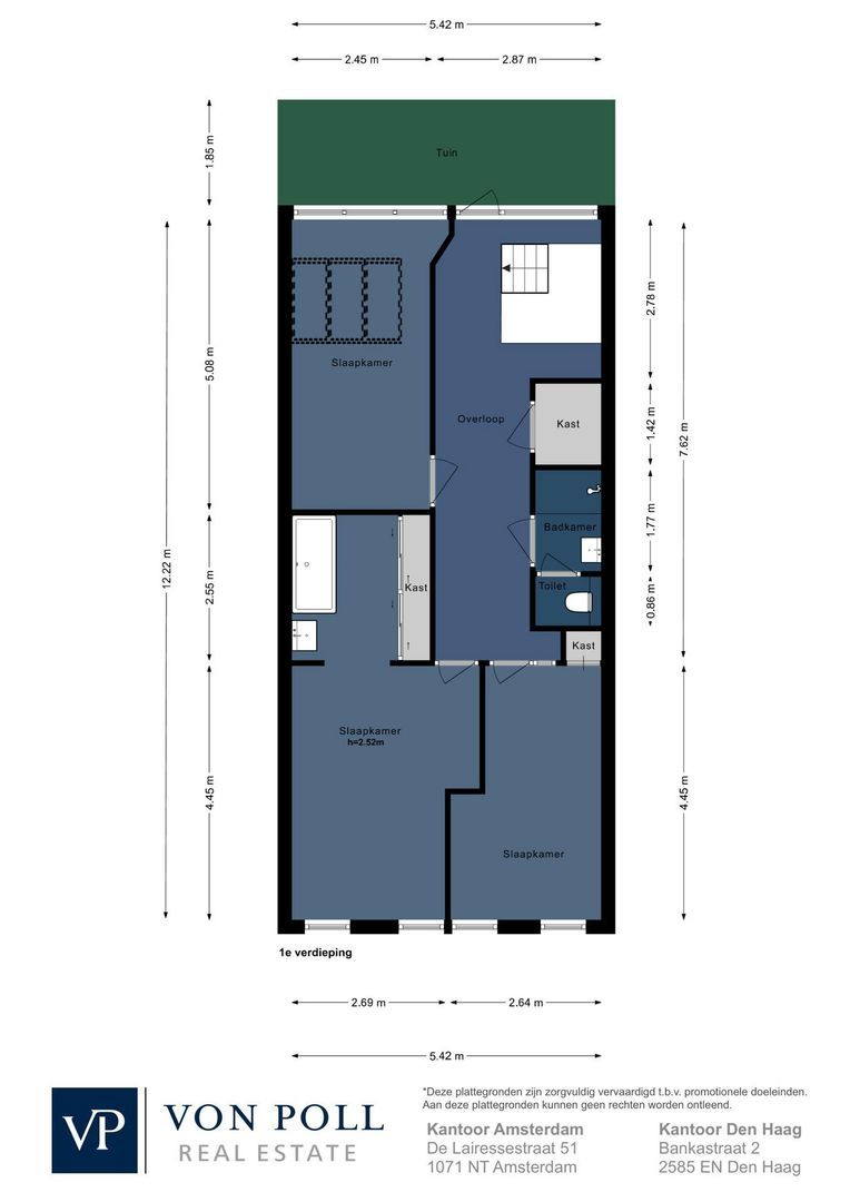 Laagte Kadijk 155, Amsterdam plattegrond-0
