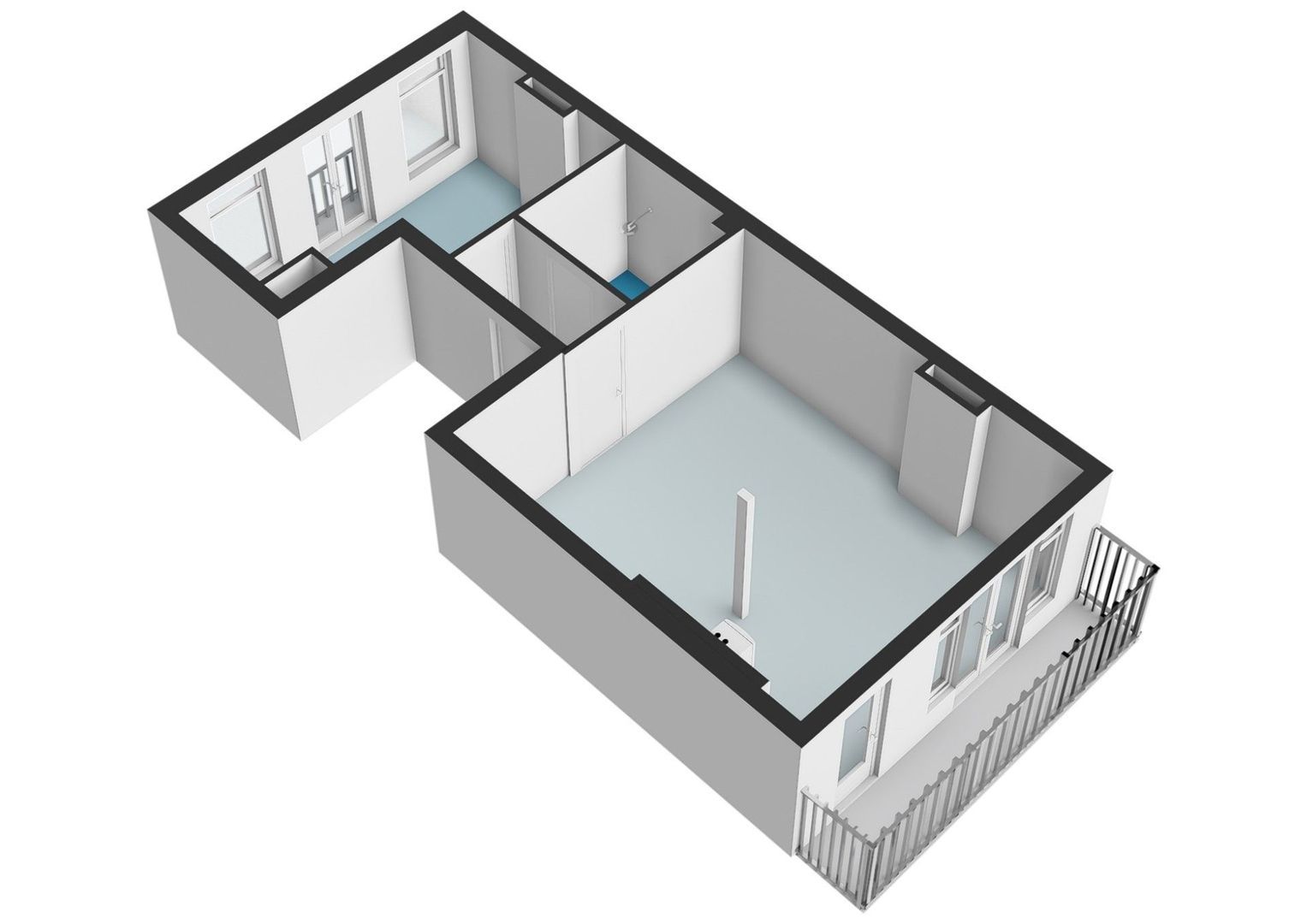 Staringstraat 30 1, Amsterdam plattegrond-1
