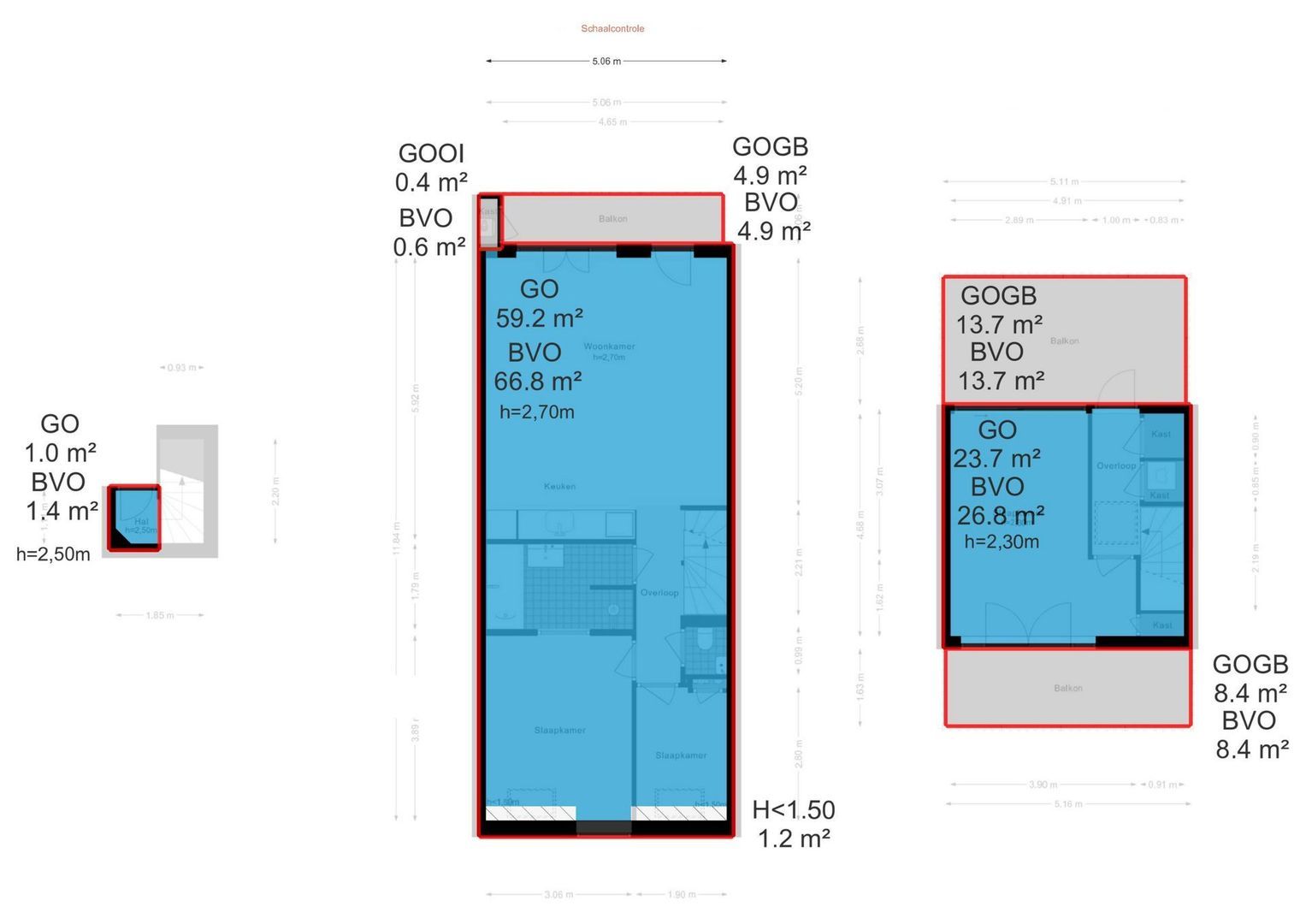 Vrolikstraat 303 4, Amsterdam plattegrond-9