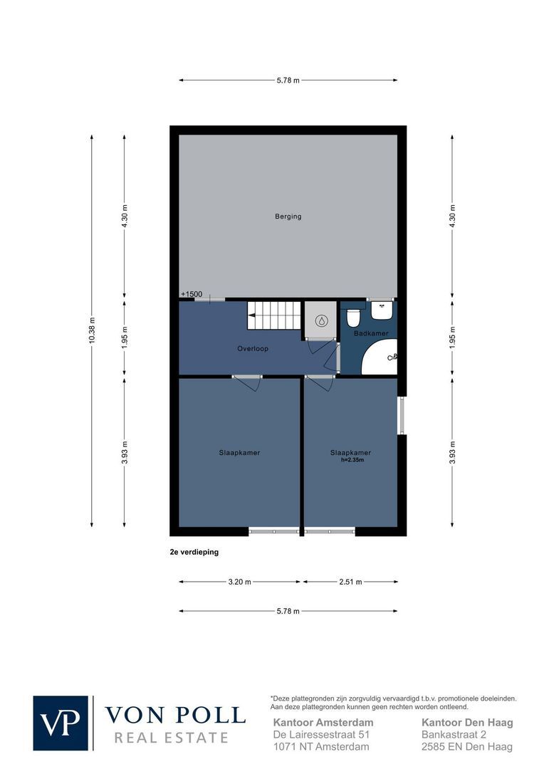Amsterdamseweg 282, Amstelveen plattegrond-2