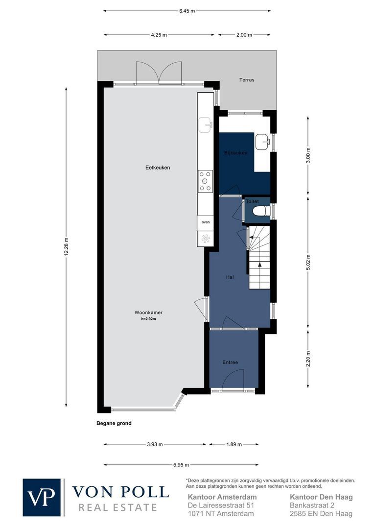 Amsterdamseweg 282, Amstelveen plattegrond-0