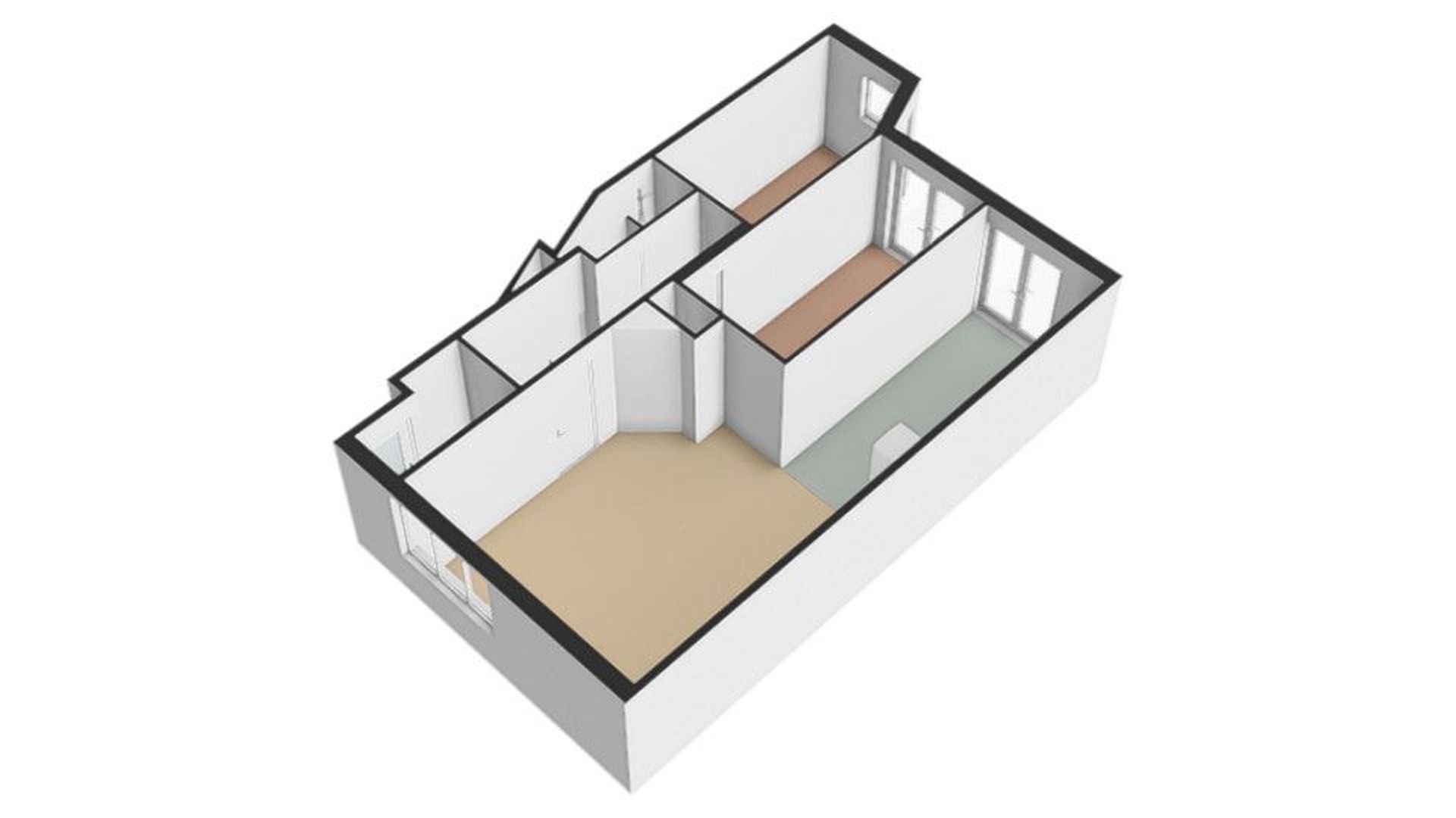 Jozef Israëlskade 84 H, Amsterdam plattegrond-5