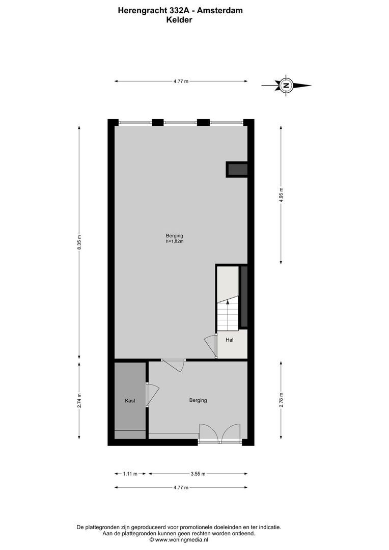 Herengracht 332 A, Amsterdam plattegrond-6