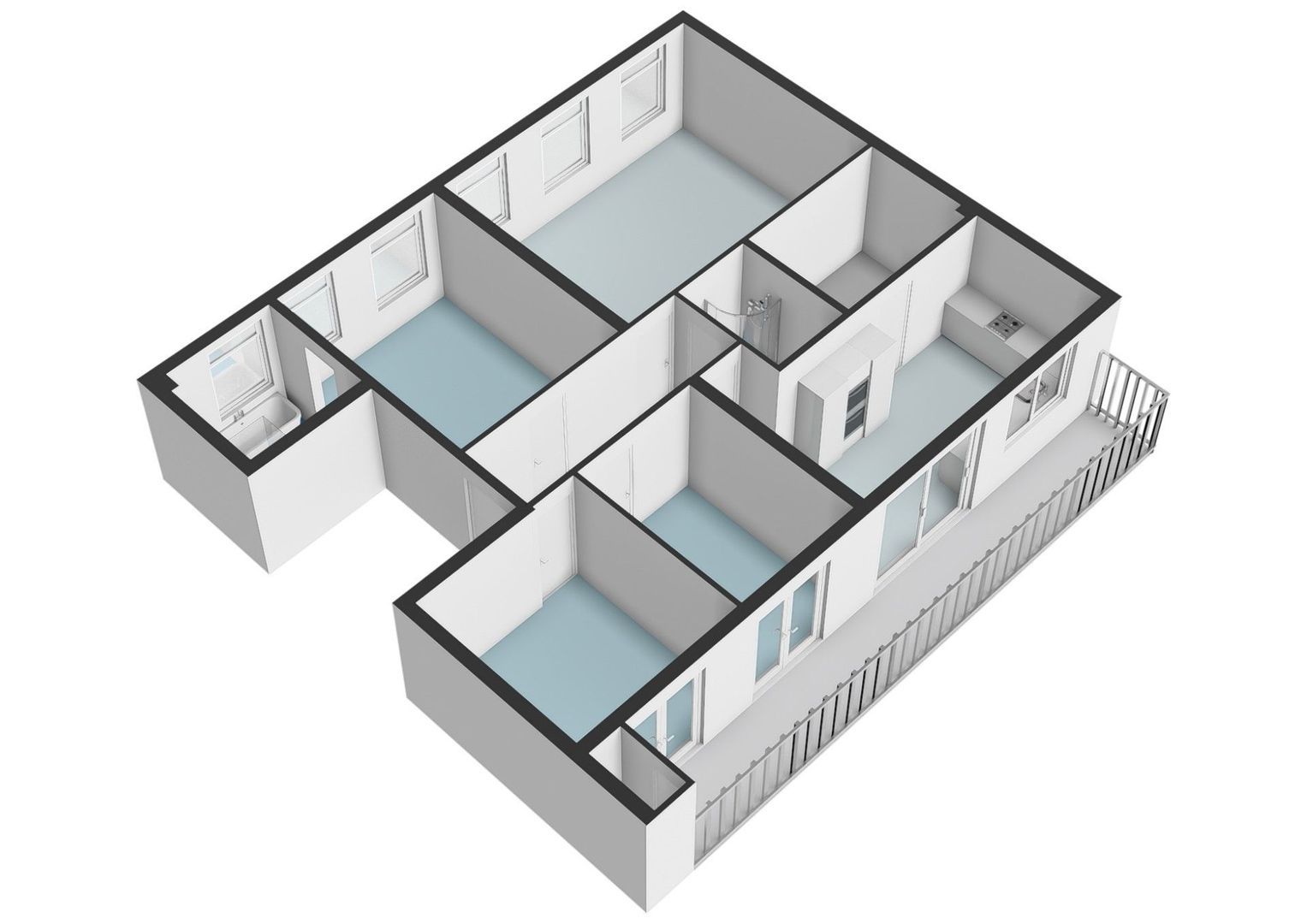 Tweede Kostverlorenkade 131 2, Amsterdam plattegrond-2