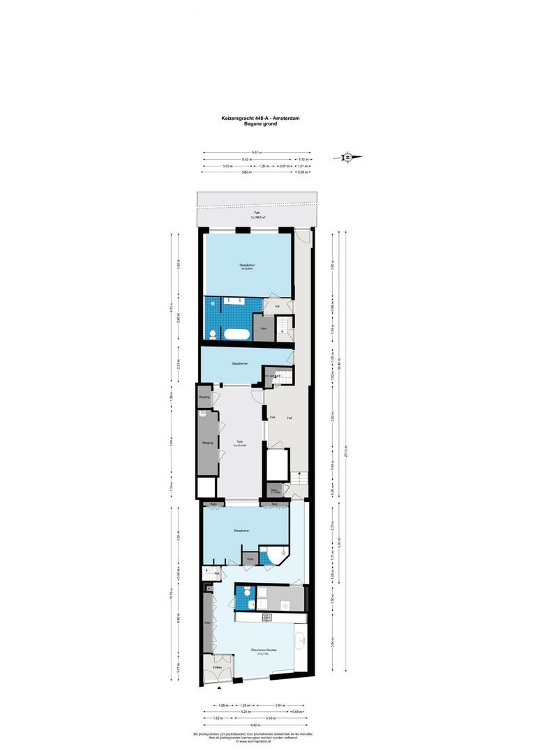 Keizersgracht 448 A* 0 ong, Amsterdam plattegrond-2