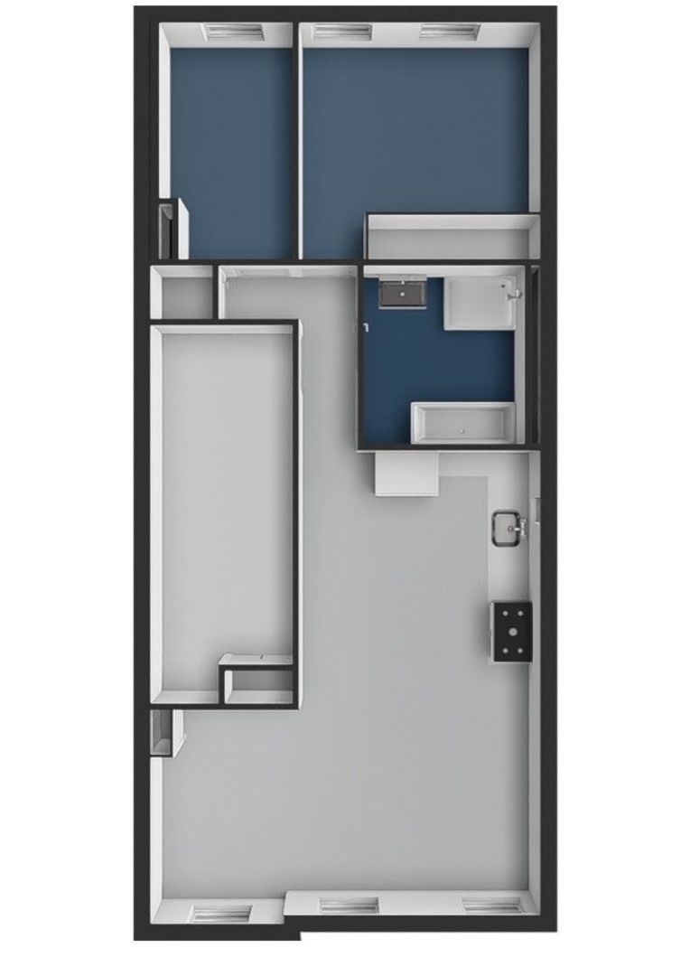 Marnixkade 60 2, Amsterdam plattegrond-1