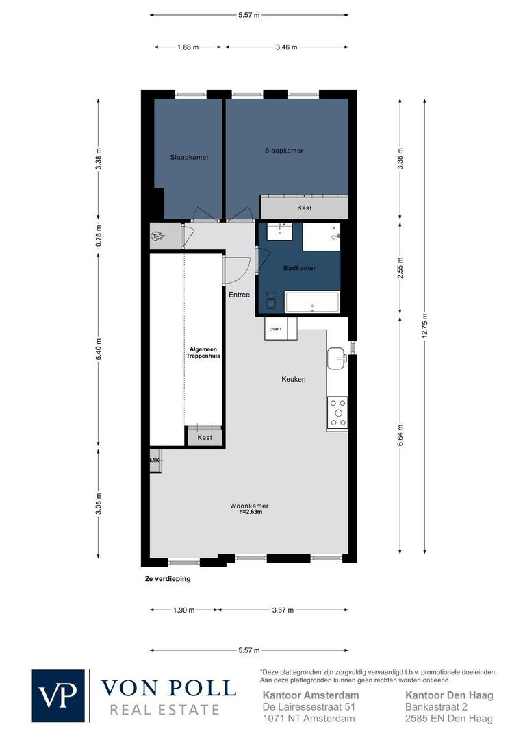 Marnixkade 60 2, Amsterdam plattegrond-0
