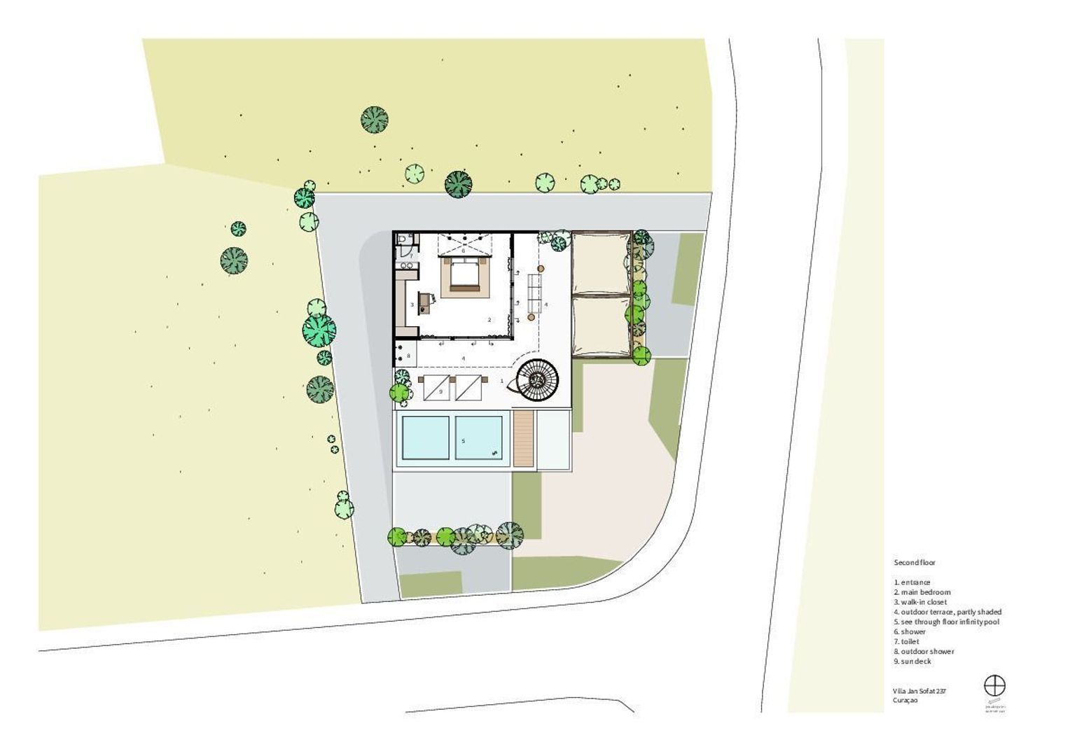 Jan Sofat villa 237, Jan Sofat plattegrond-2