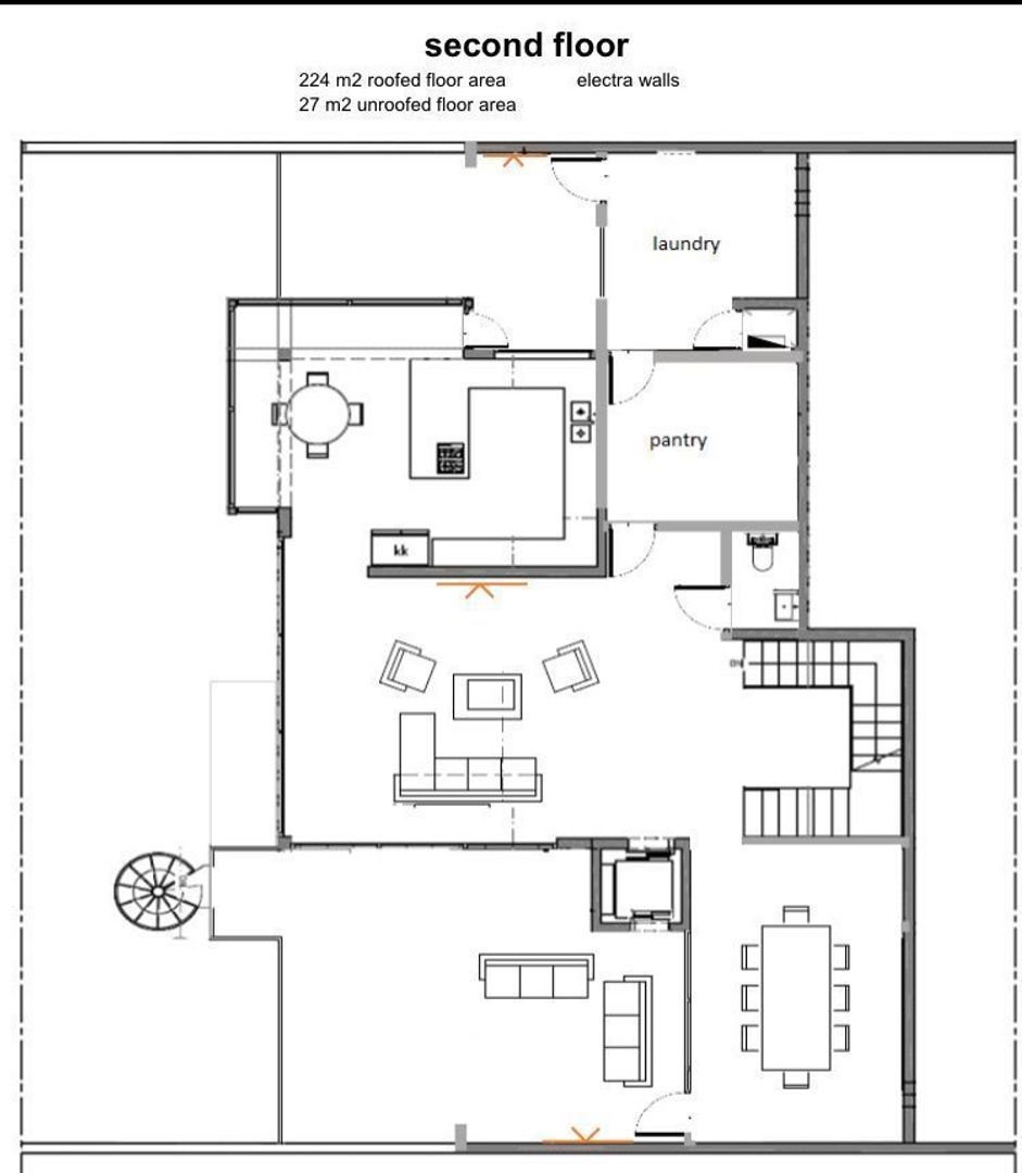Kaminda Seru Waterloo 2, Sunset Heights plattegrond-2