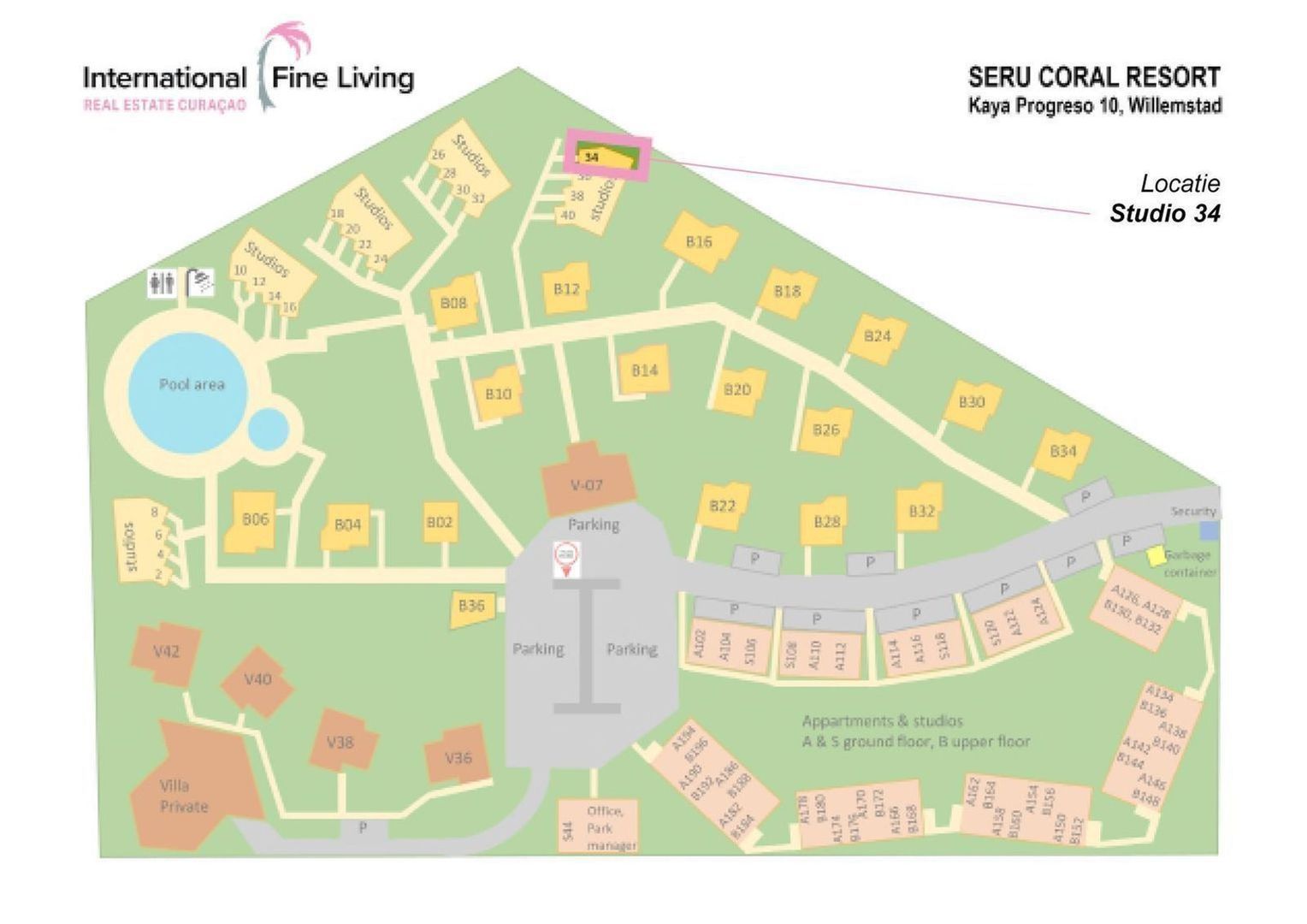 Seru Coral   Apartments (1-bed), Seru Coral foto-12