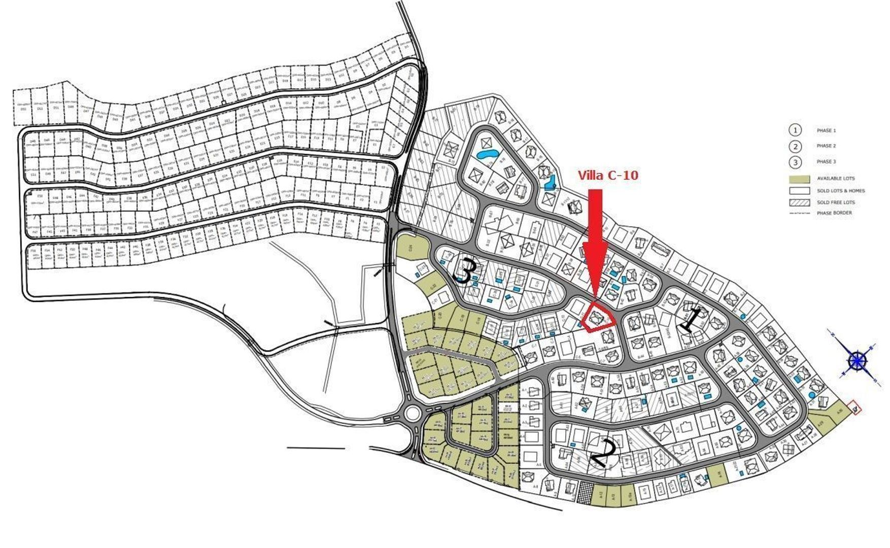 Villapark Fontein 10 C, Fontein plattegrond-1
