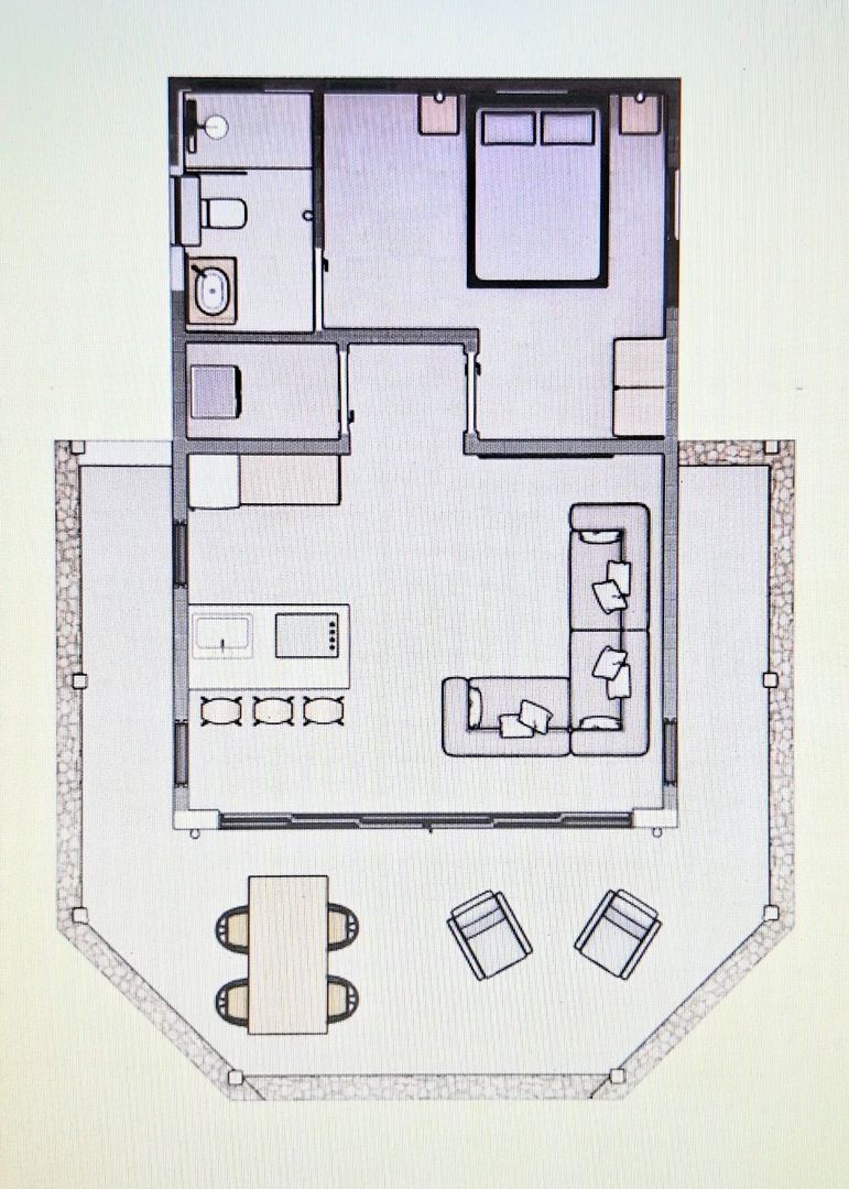 Kaminda San Sebastian 11B, Willemstad plattegrond-1