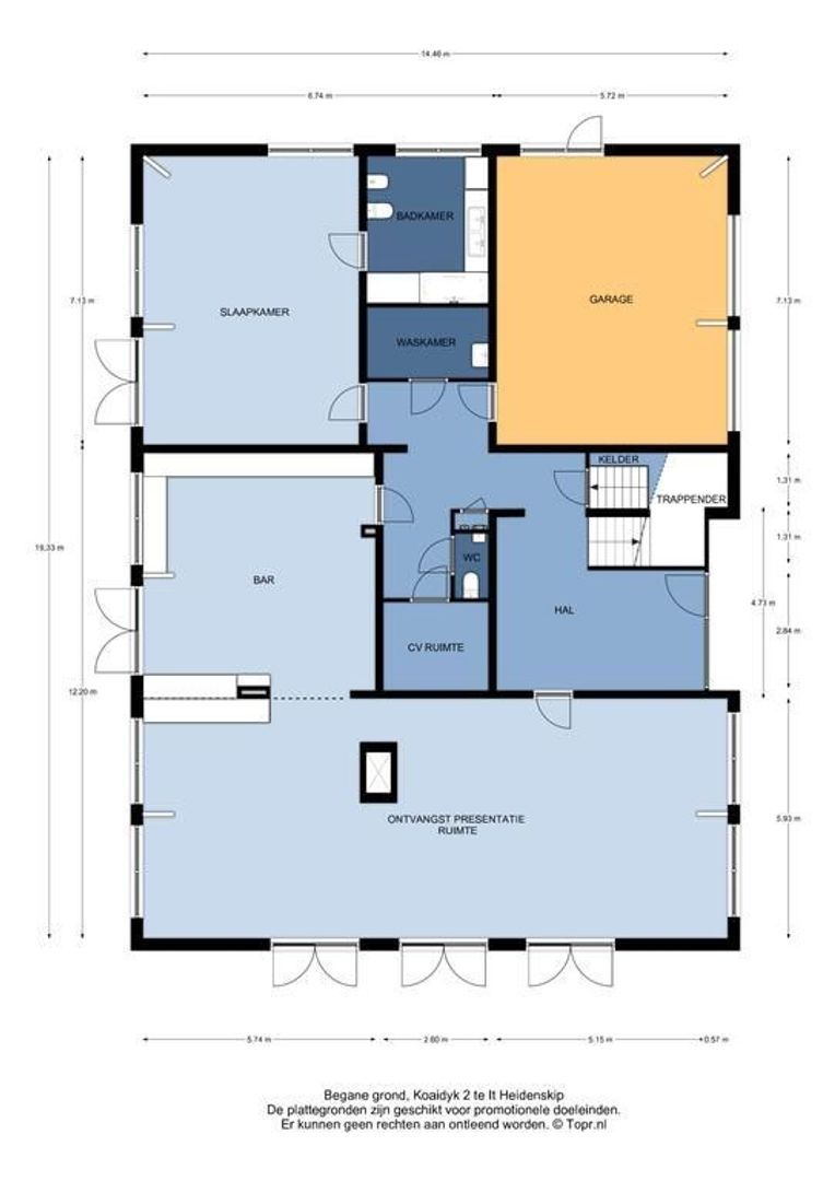 Koaidyk 2, It Heidenskip plattegrond-0