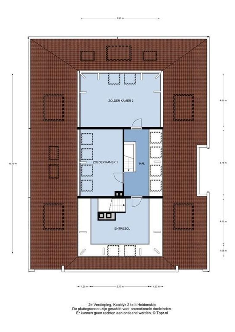 Koaidyk 2, It Heidenskip plattegrond-2