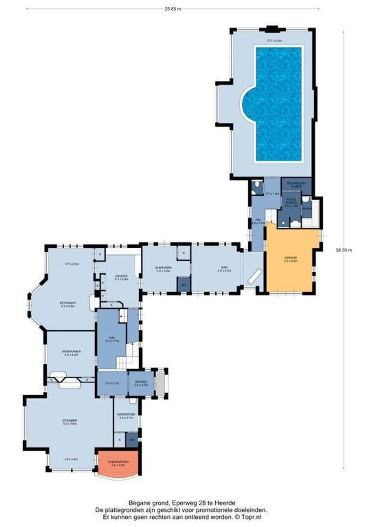Eperweg 28, Heerde plattegrond-0