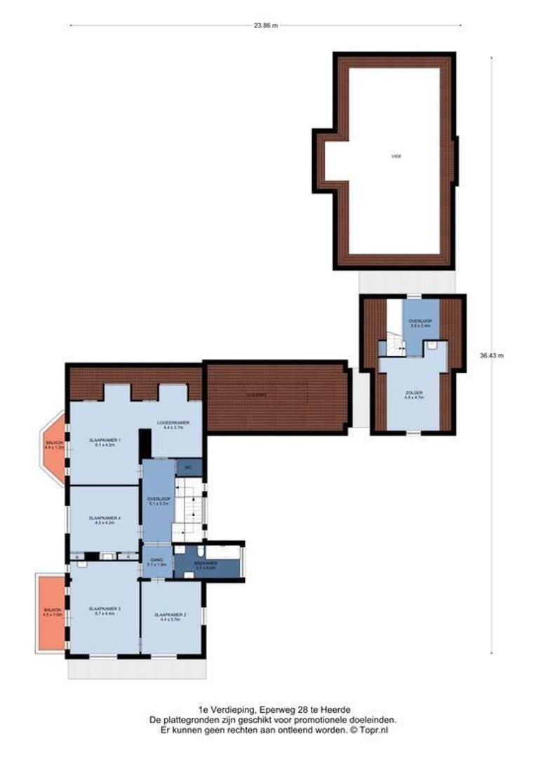 Eperweg 28, Heerde plattegrond-1