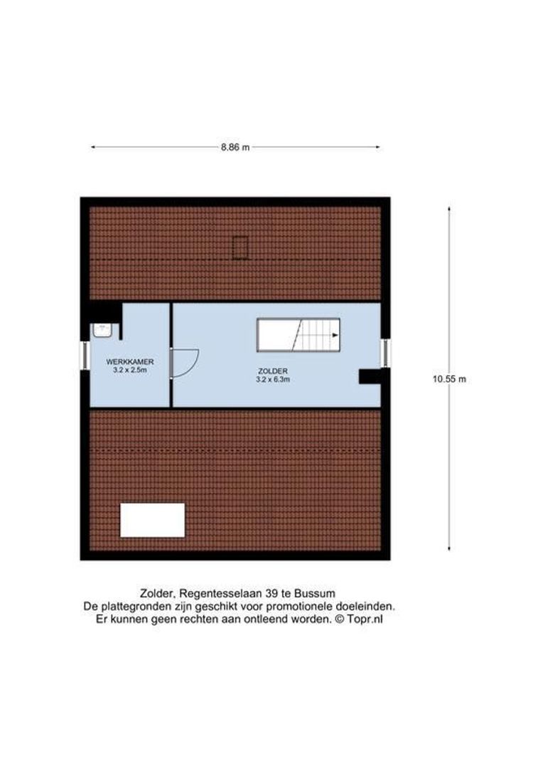 Regentesselaan 39, Bussum plattegrond-2