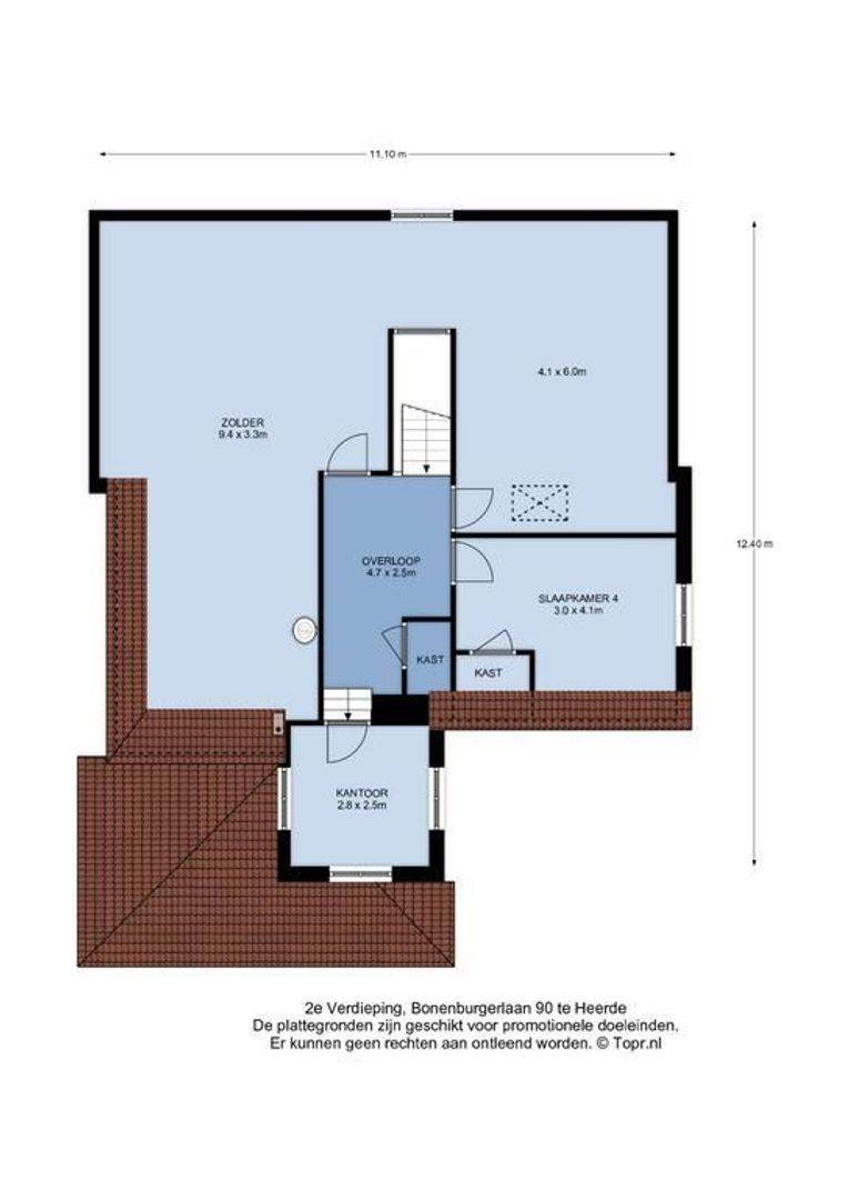 Bonenburgerlaan 90, Heerde plattegrond-2