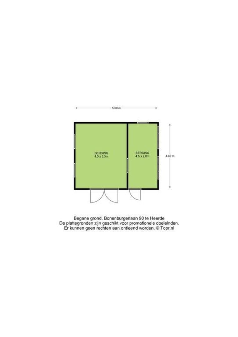 Bonenburgerlaan 90, Heerde plattegrond-5