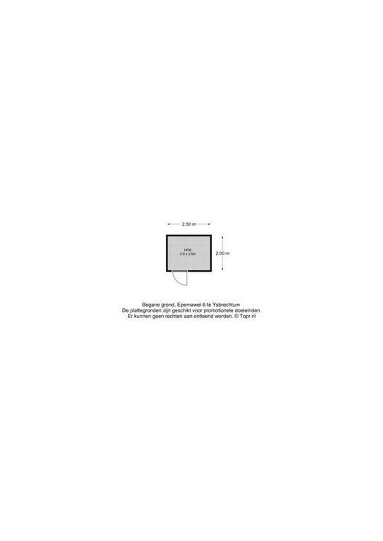 Epemawei 6, Ysbrechtum plattegrond-8