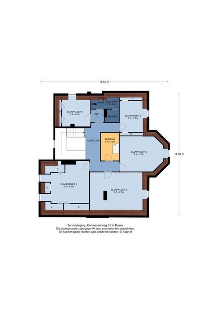 Eemnesserweg 91, Baarn plattegrond-2
