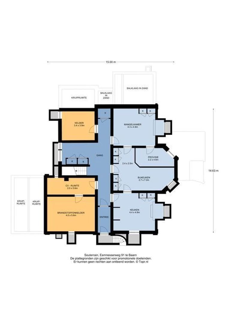 Eemnesserweg 91, Baarn plattegrond-3