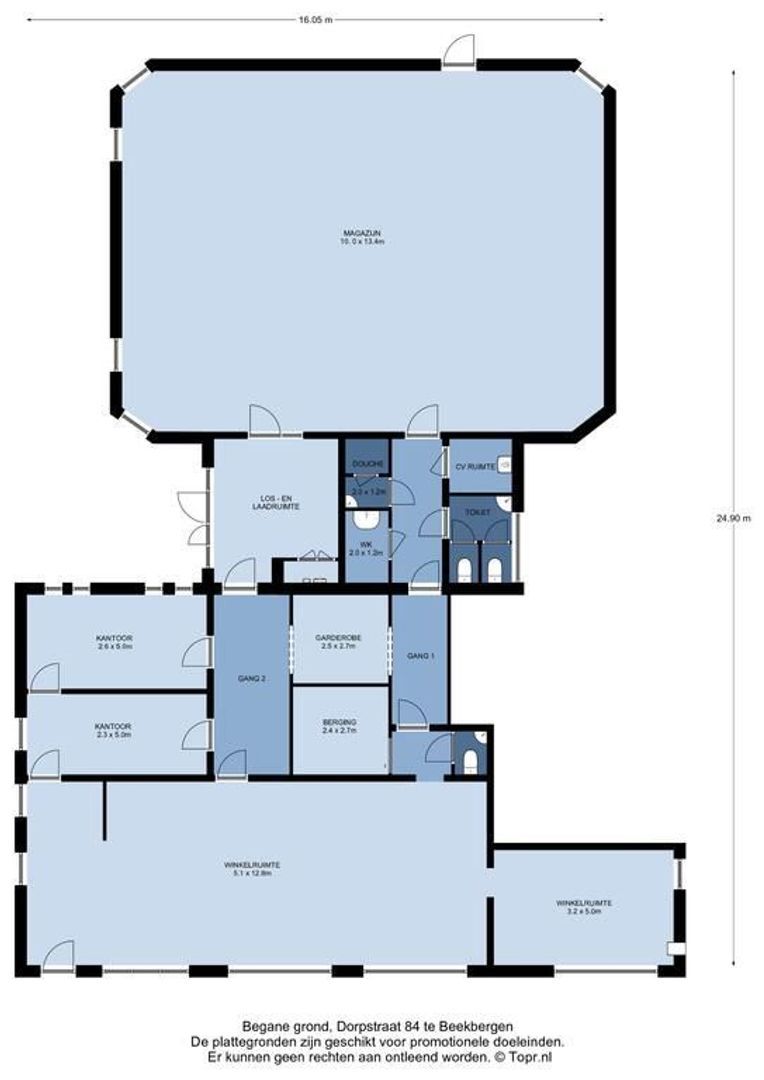 Dorpstraat 84, Beekbergen plattegrond-0
