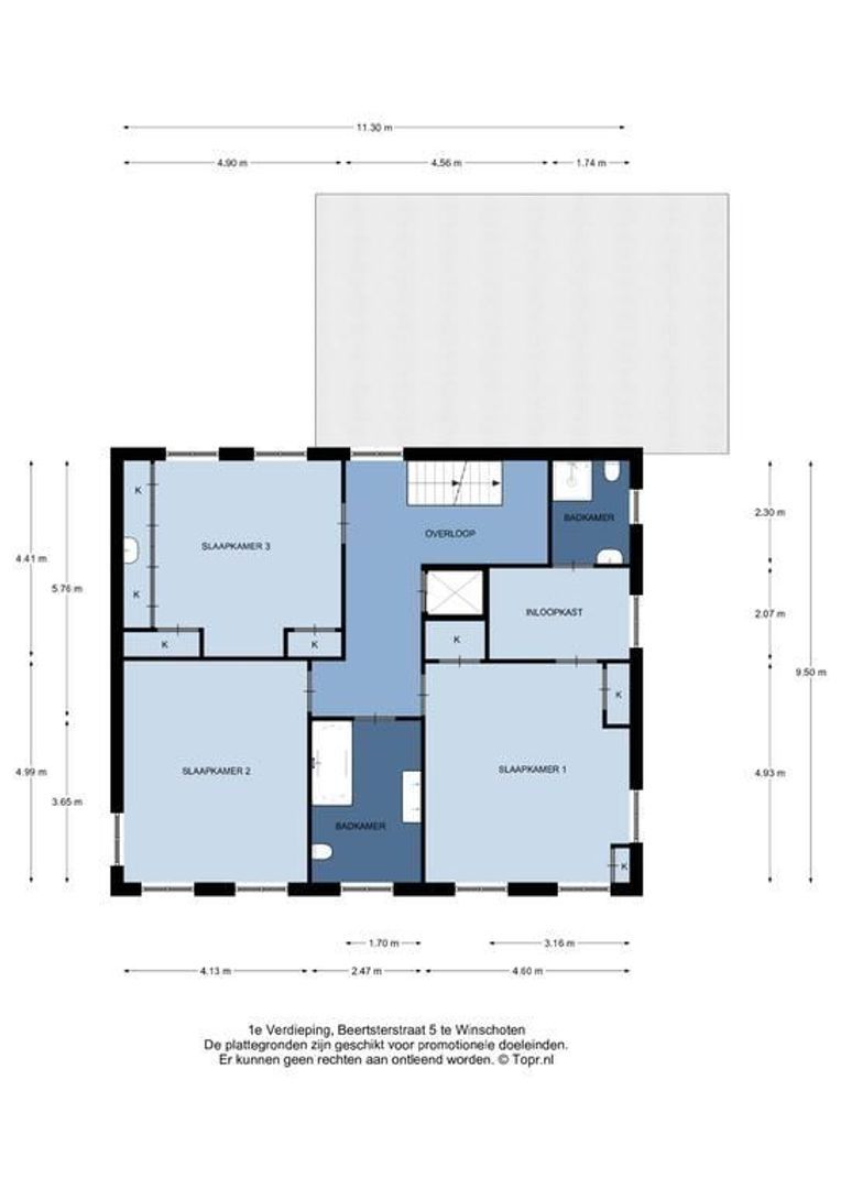 Beertsterstraat 5, Winschoten plattegrond-2