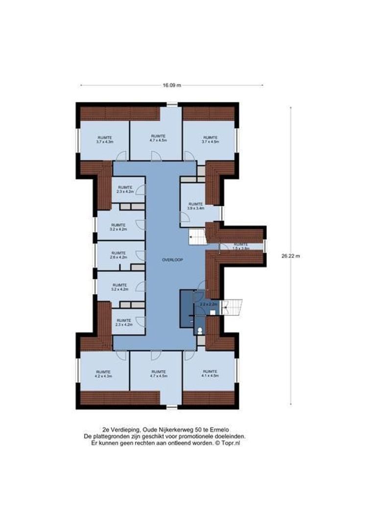 Veldwijk 5 -70, Ermelo plattegrond-3