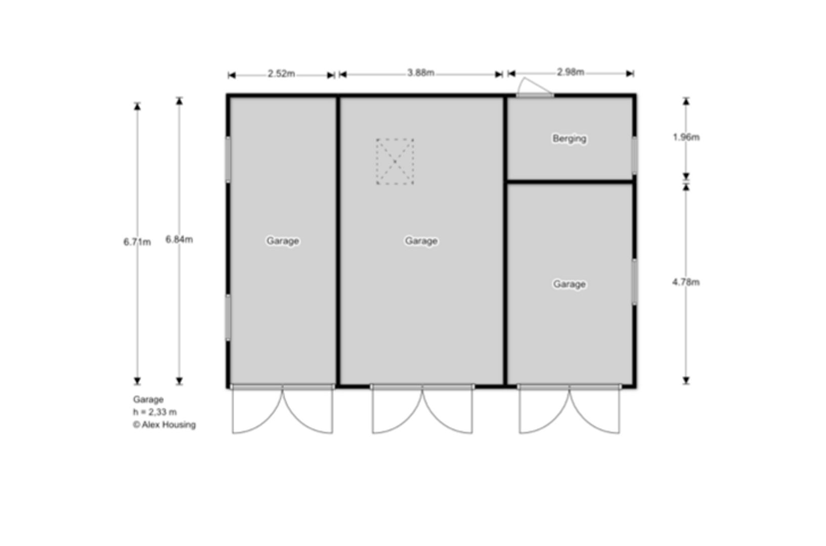 Vennemeer 21, Oud Ade plattegrond-3