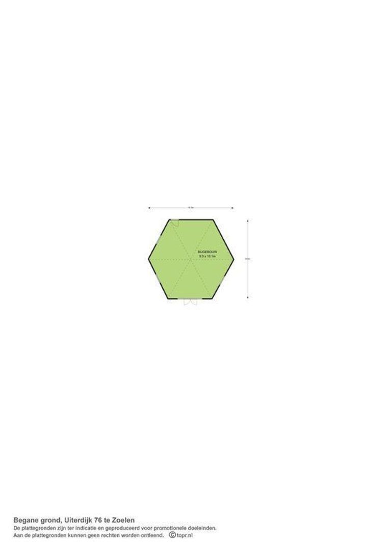 Loft B - Uiterdijk 76 0 ong, Zoelen plattegrond-2
