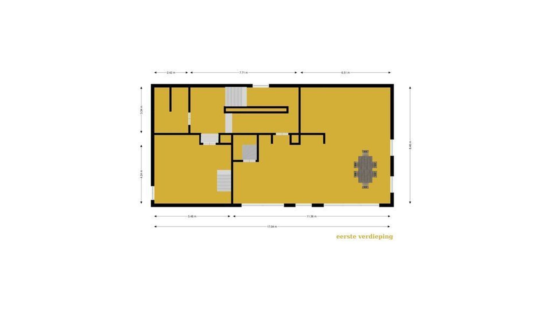 Dorpsplein 9, Schoondijke plattegrond-0