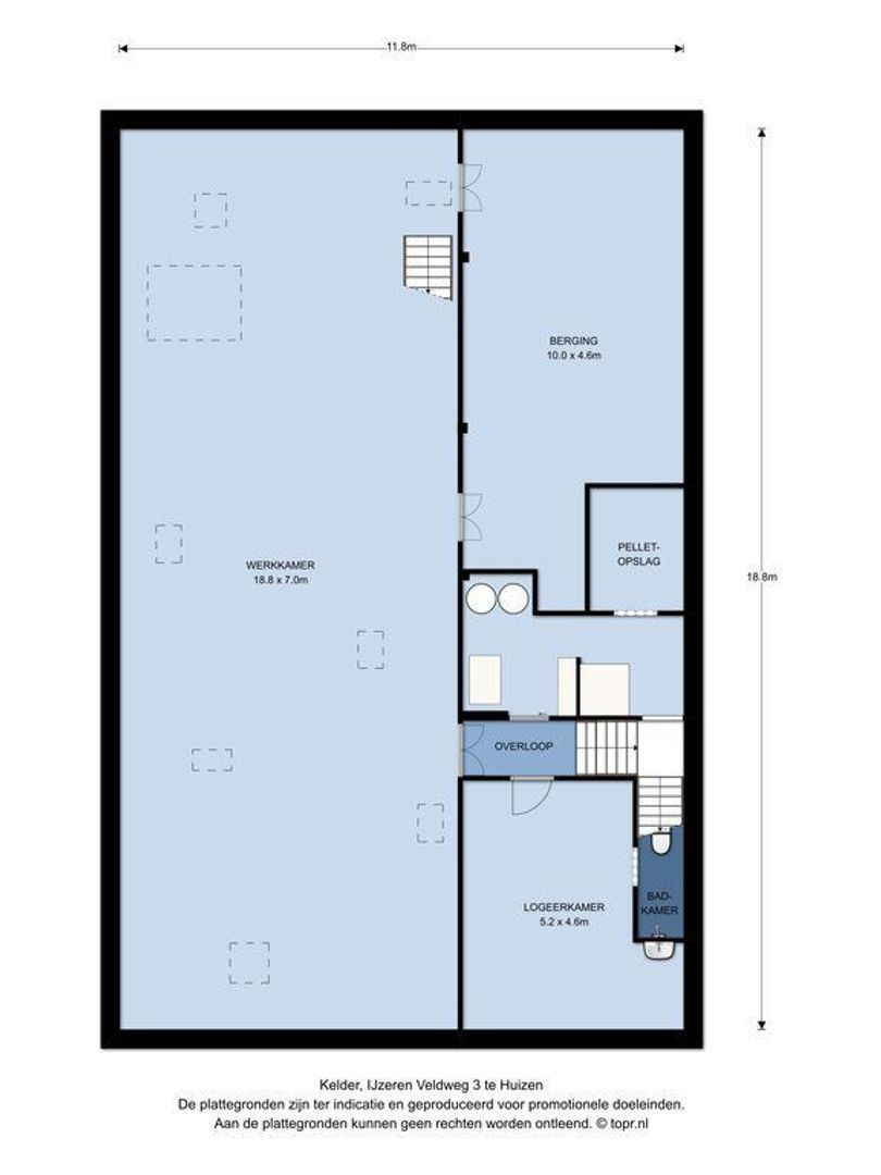 IJzeren Veldweg 3, Huizen plattegrond-2