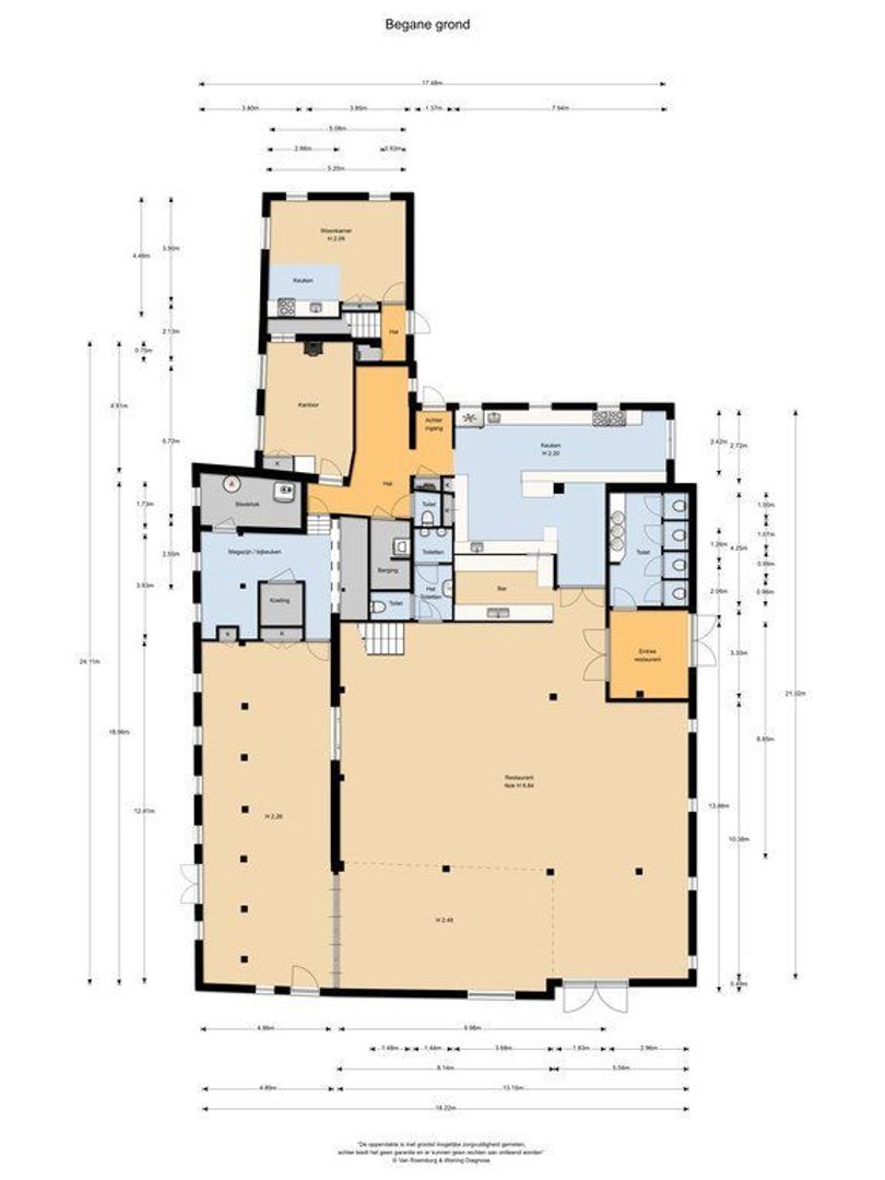 Buren 25, Piaam plattegrond-0