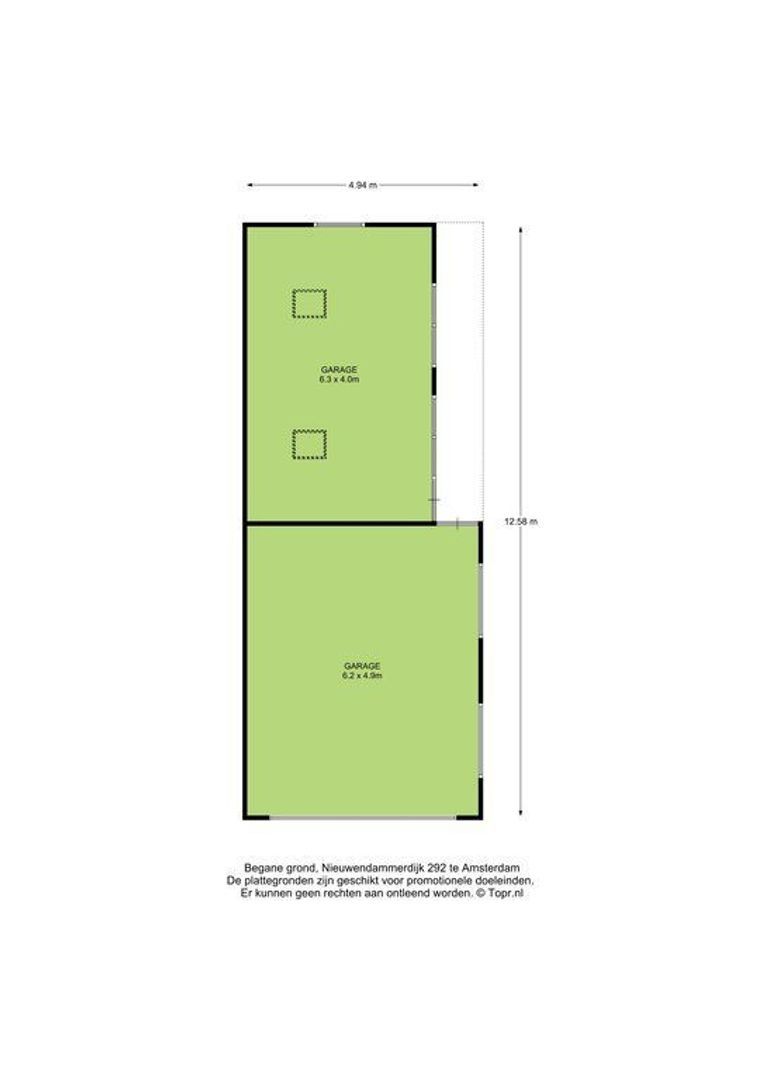 Nieuwendammerdijk 292, Amsterdam plattegrond-5