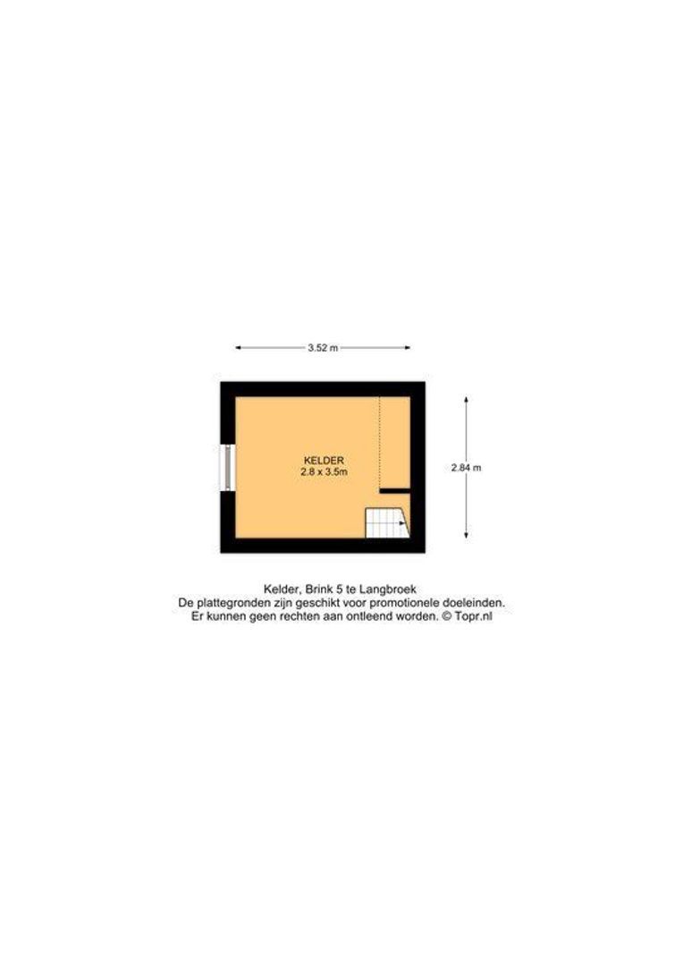 Brink 5, Langbroek plattegrond-4