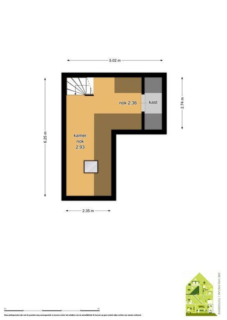 Oudwijk 23 A C, Utrecht plattegrond-2