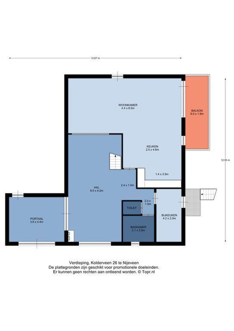 Kolderveen 26 D, Nijeveen plattegrond-0